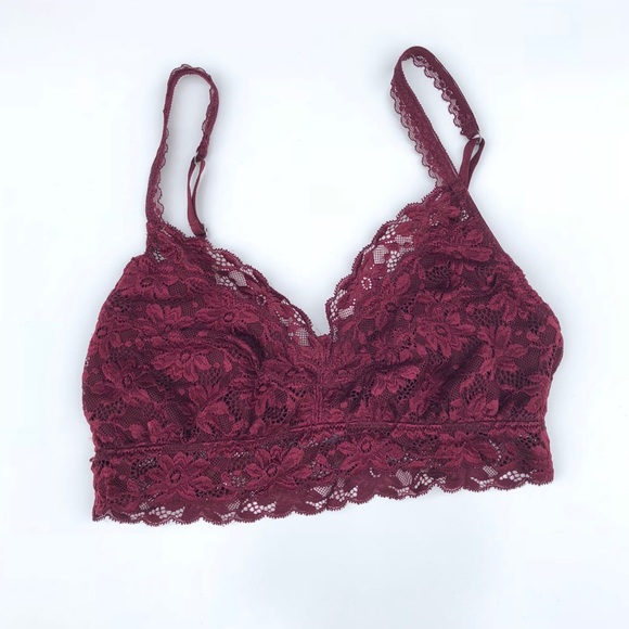 aerie Other - Maroon Lace Bralette